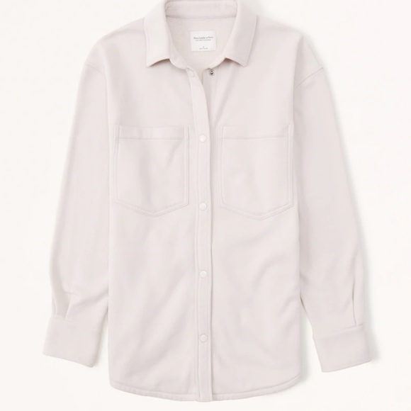 Abercrombie fleece shirt jacket - Picture 2 of 3